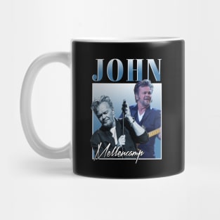 John J. Mellencamp Retro 90s Artwork Mug